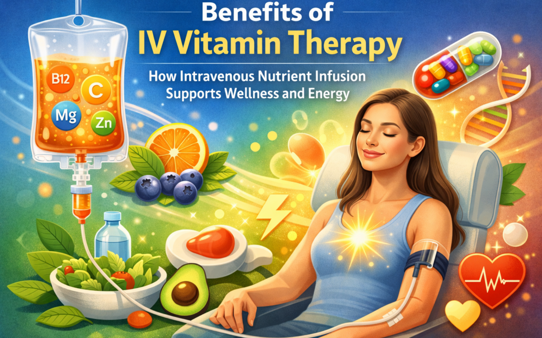 Benefits of IV Vitamin Therapy: How Intravenous Nutrient Infusion Supports Wellness and Energy